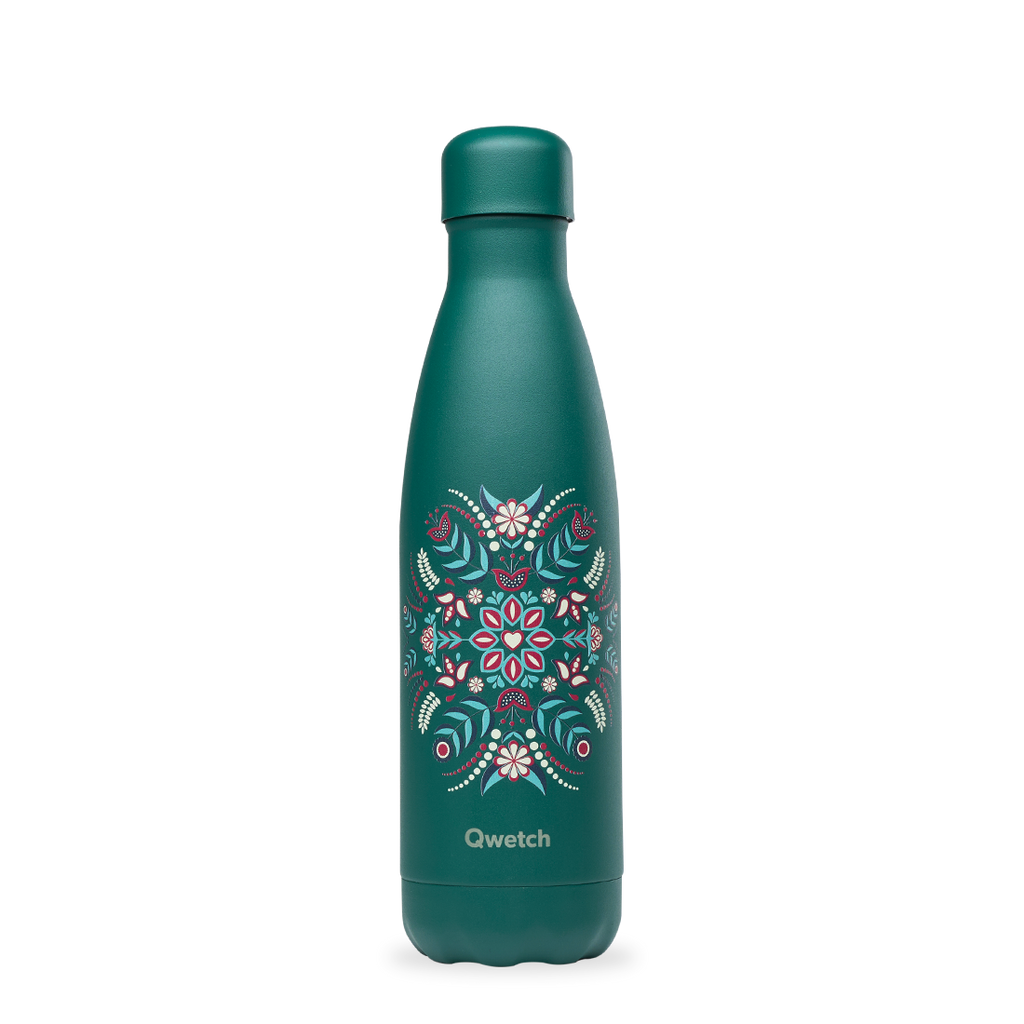 Insulated Bottle - Originals Sofia Emerald Green