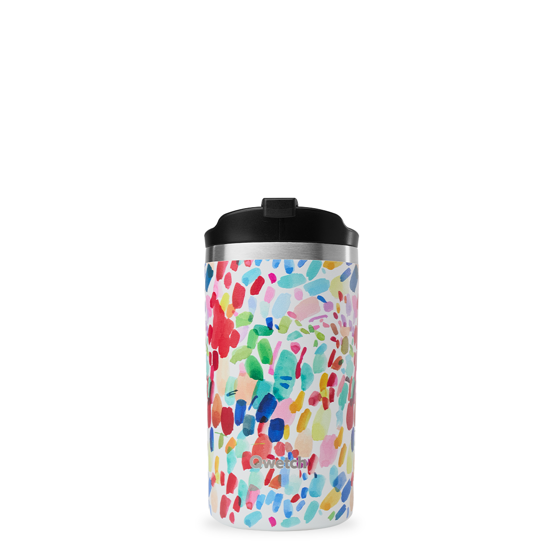 QWETCH Travel Mug Edelstahl – 470 Ml, Hält 6h Warm / 12h Kalt, Mit Wasserdichtem Deckel, Für Unterwegs