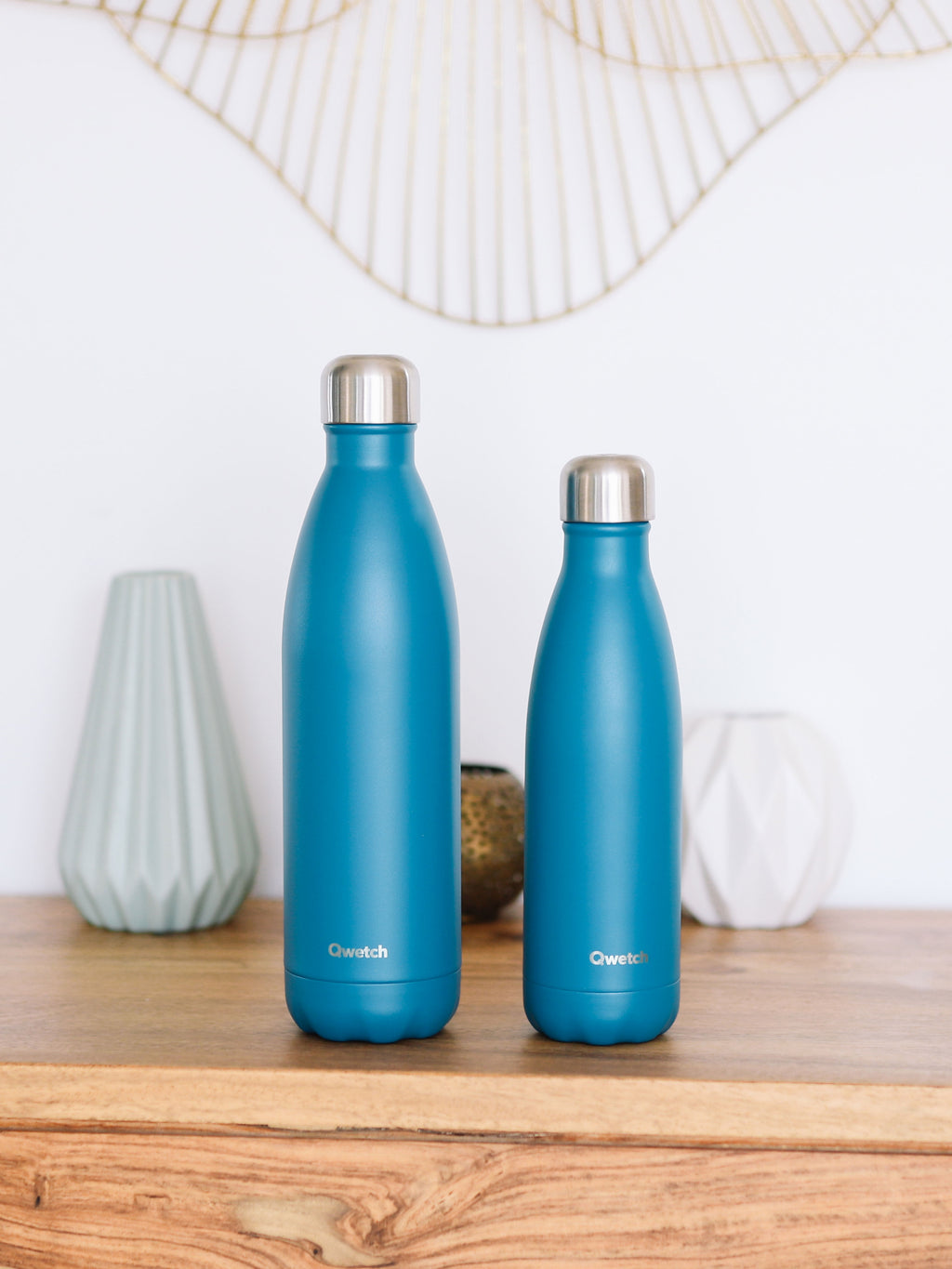 Insulated Bottle - Originals Duck blue matt