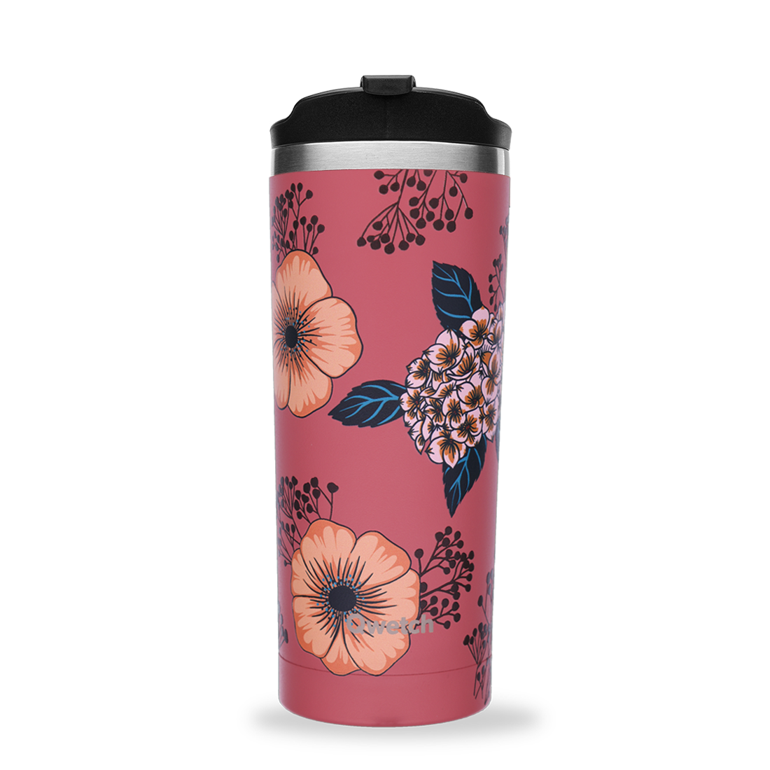 Travel Mug Isotherme Anémones Qwetch