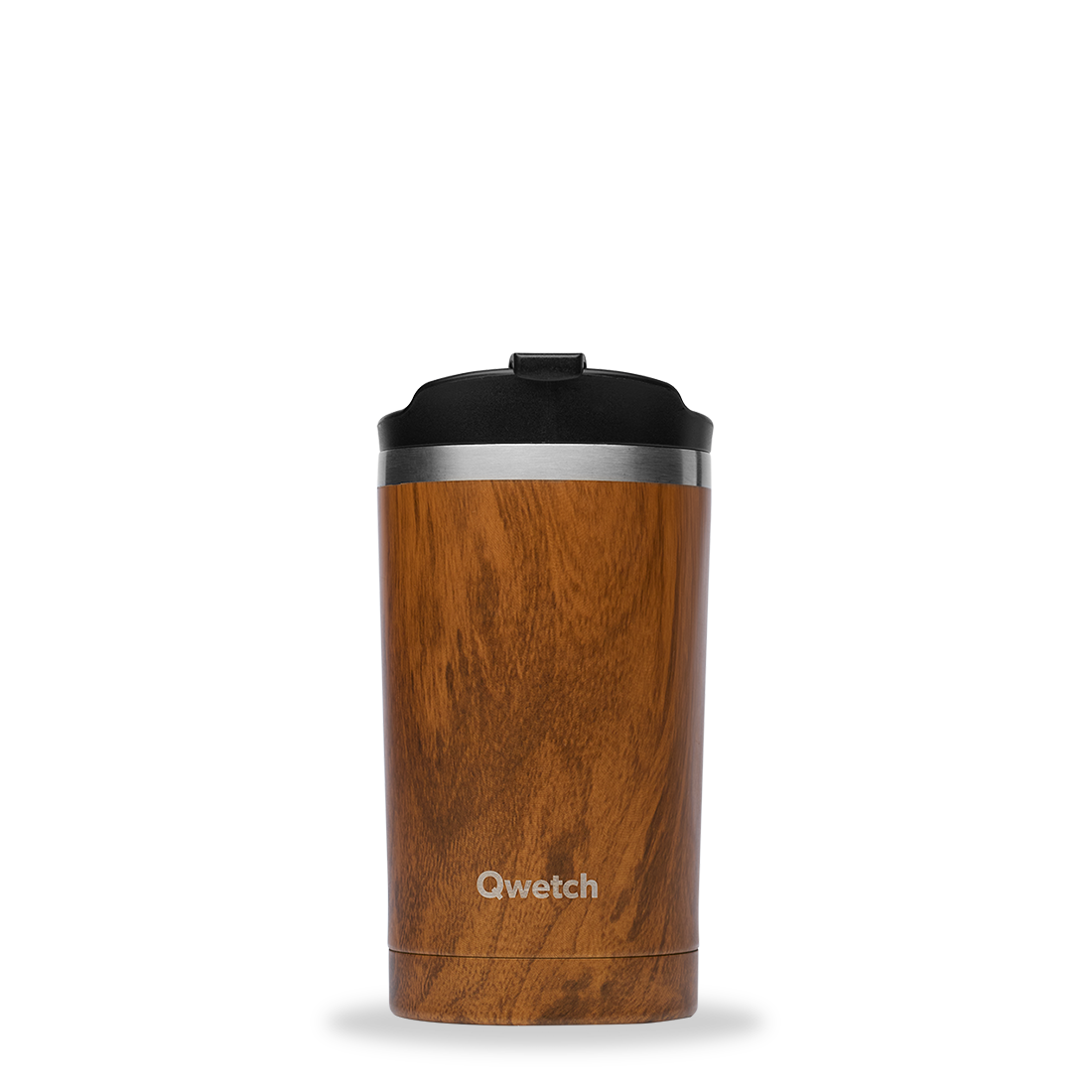 Insulated Travel Mug Wood - Qwetch