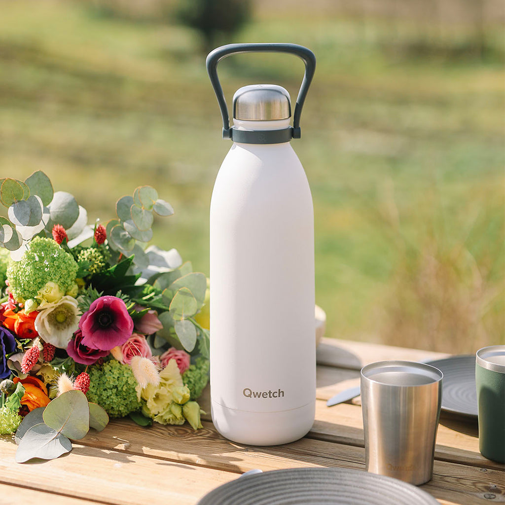 Insulated Bottle - Titan Matt White