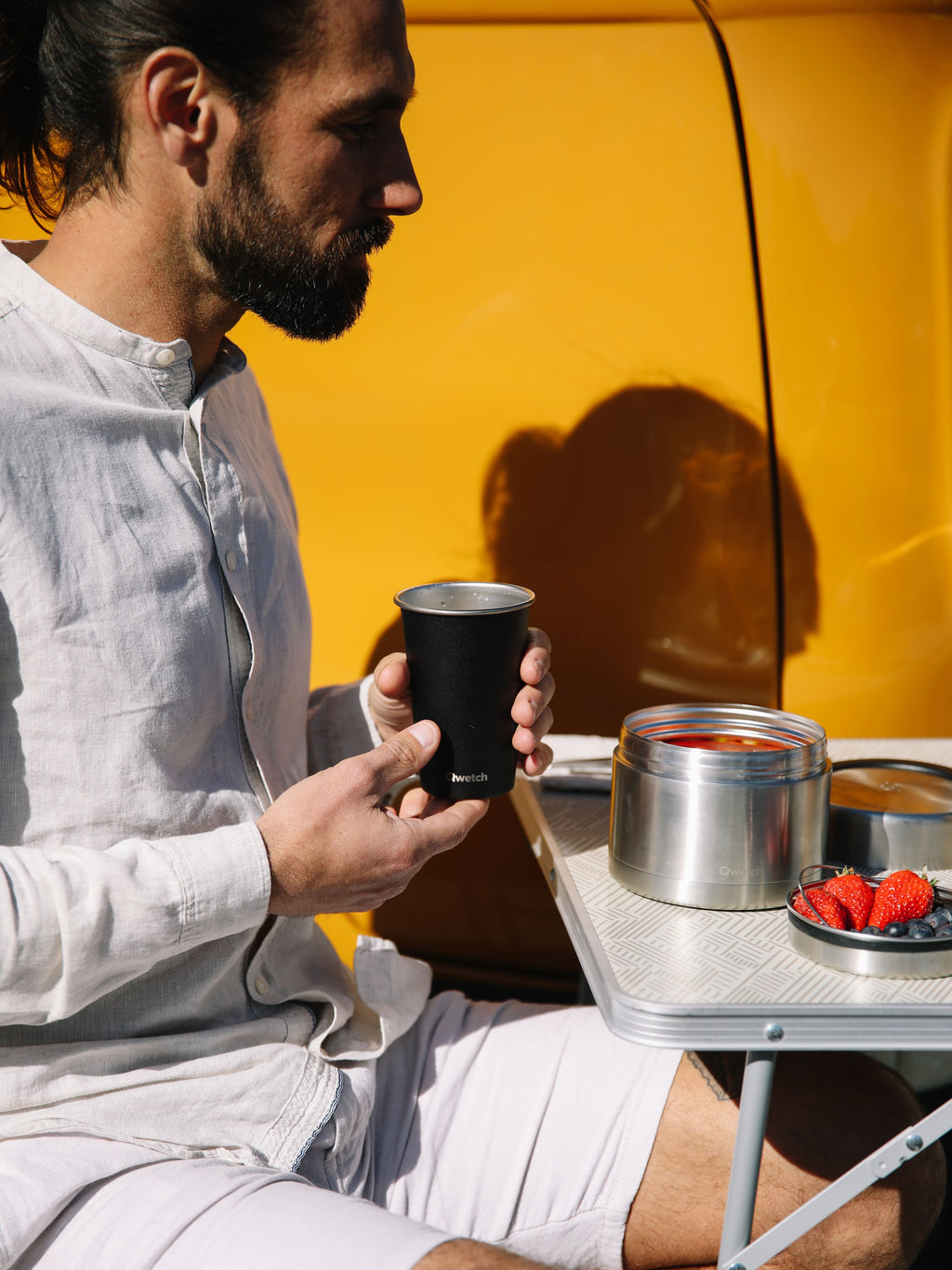 One Cup - Granite Red