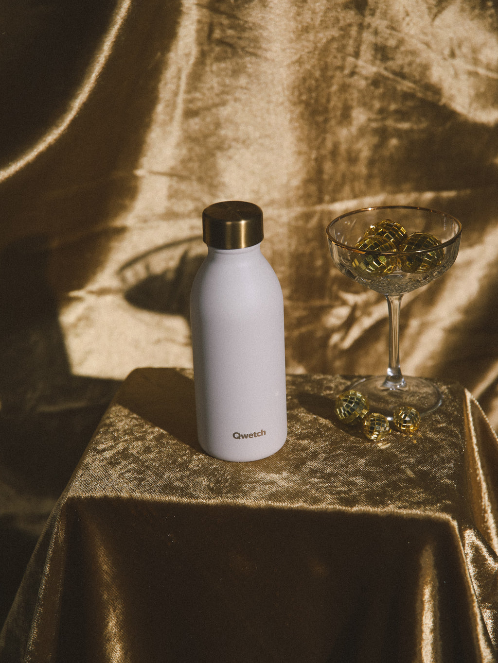 Bouteille isotherme - Icon Sable & Or