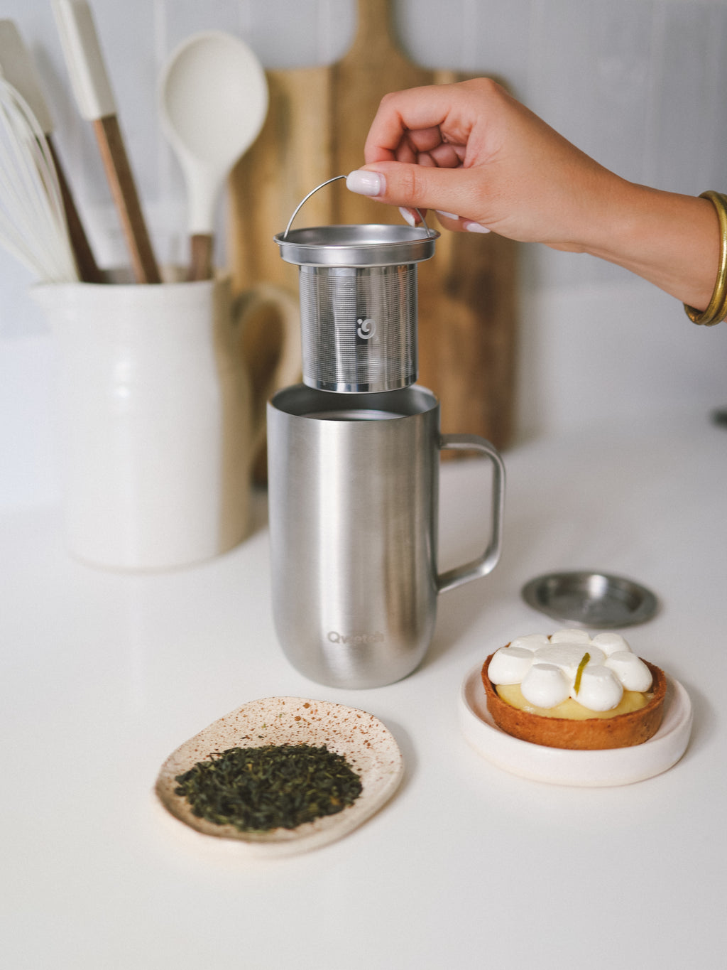 Insulated Teapot - Stainless steel