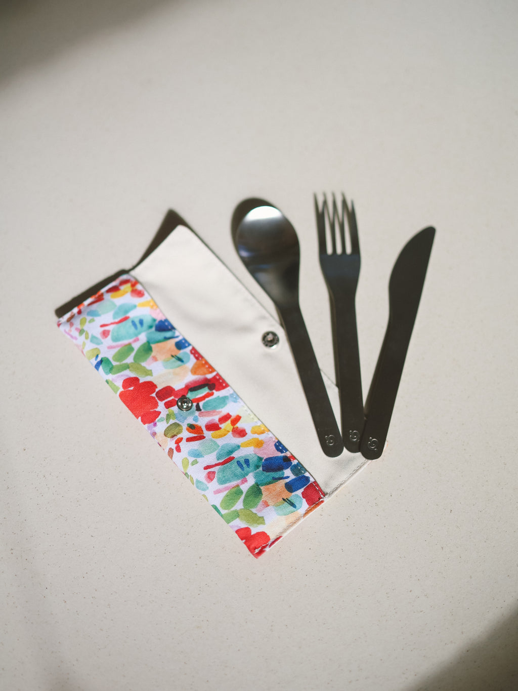 Set de 3 couverts inox - Arty