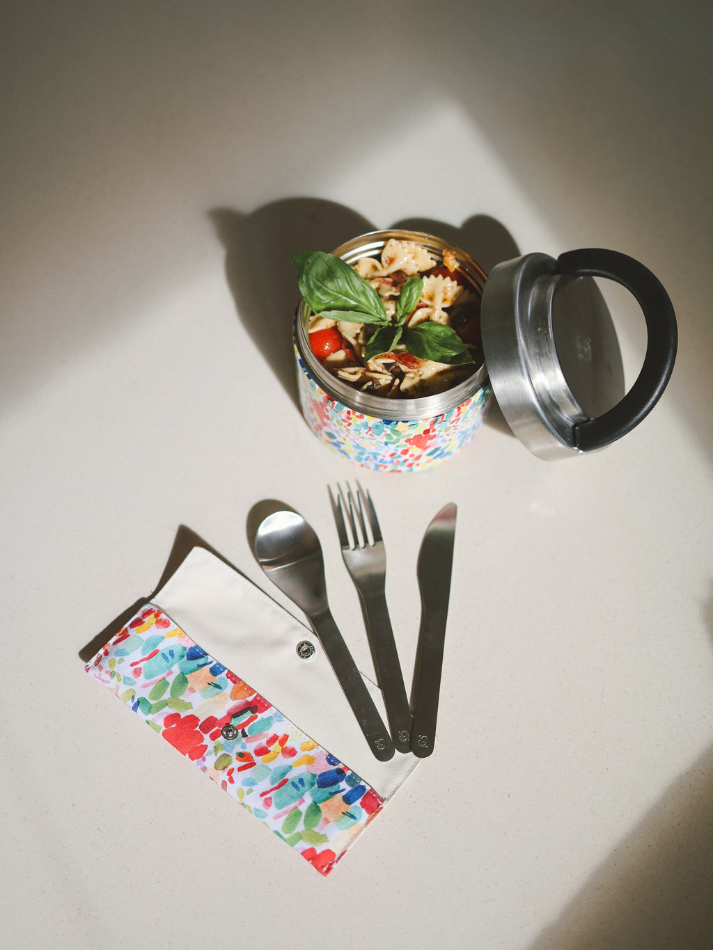 Set de 3 couverts inox - Arty
