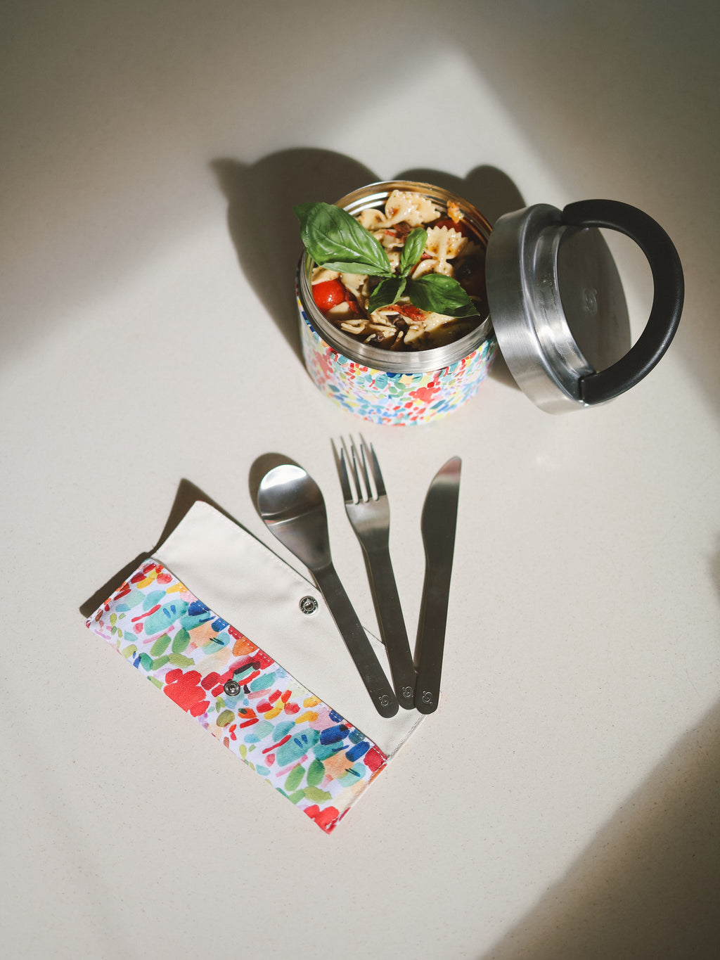 Besteckset Arty - Bundle Lunchbox griff