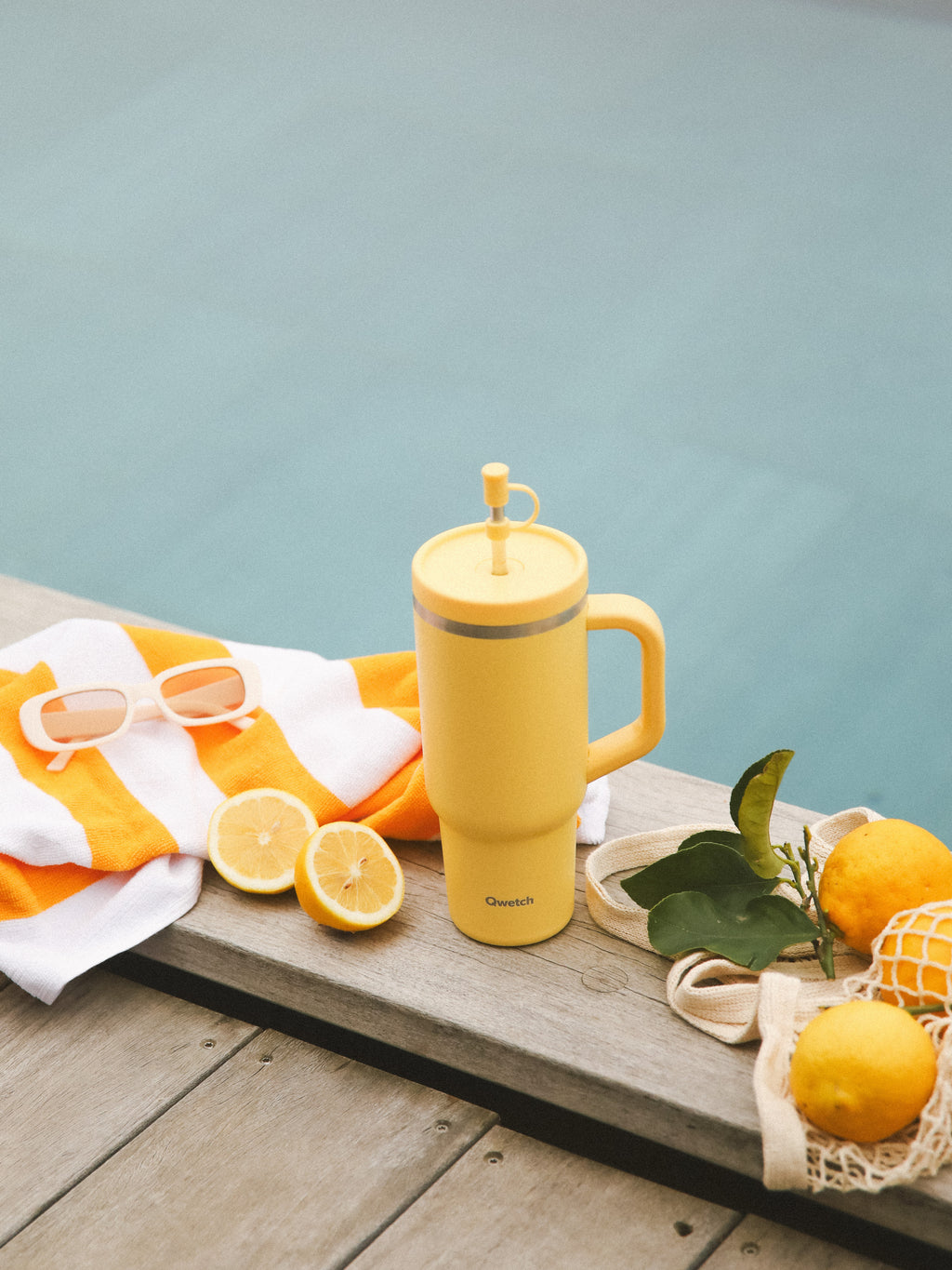 Travel Cup isotherme - Pastel Citron