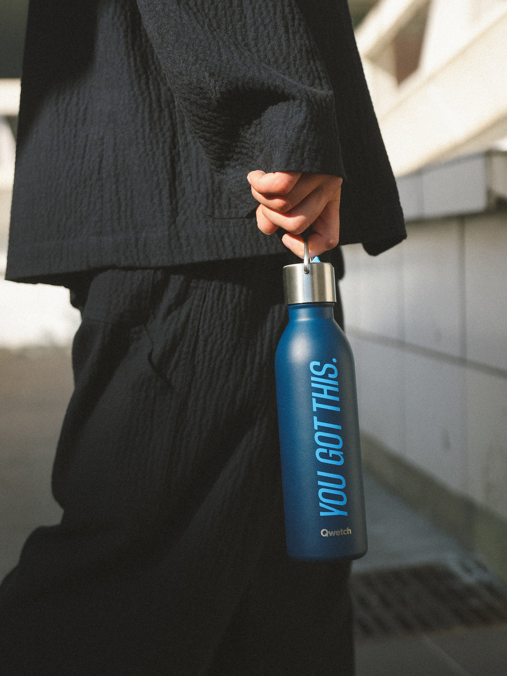 Bouteille isotherme - Active Level Up Bleu