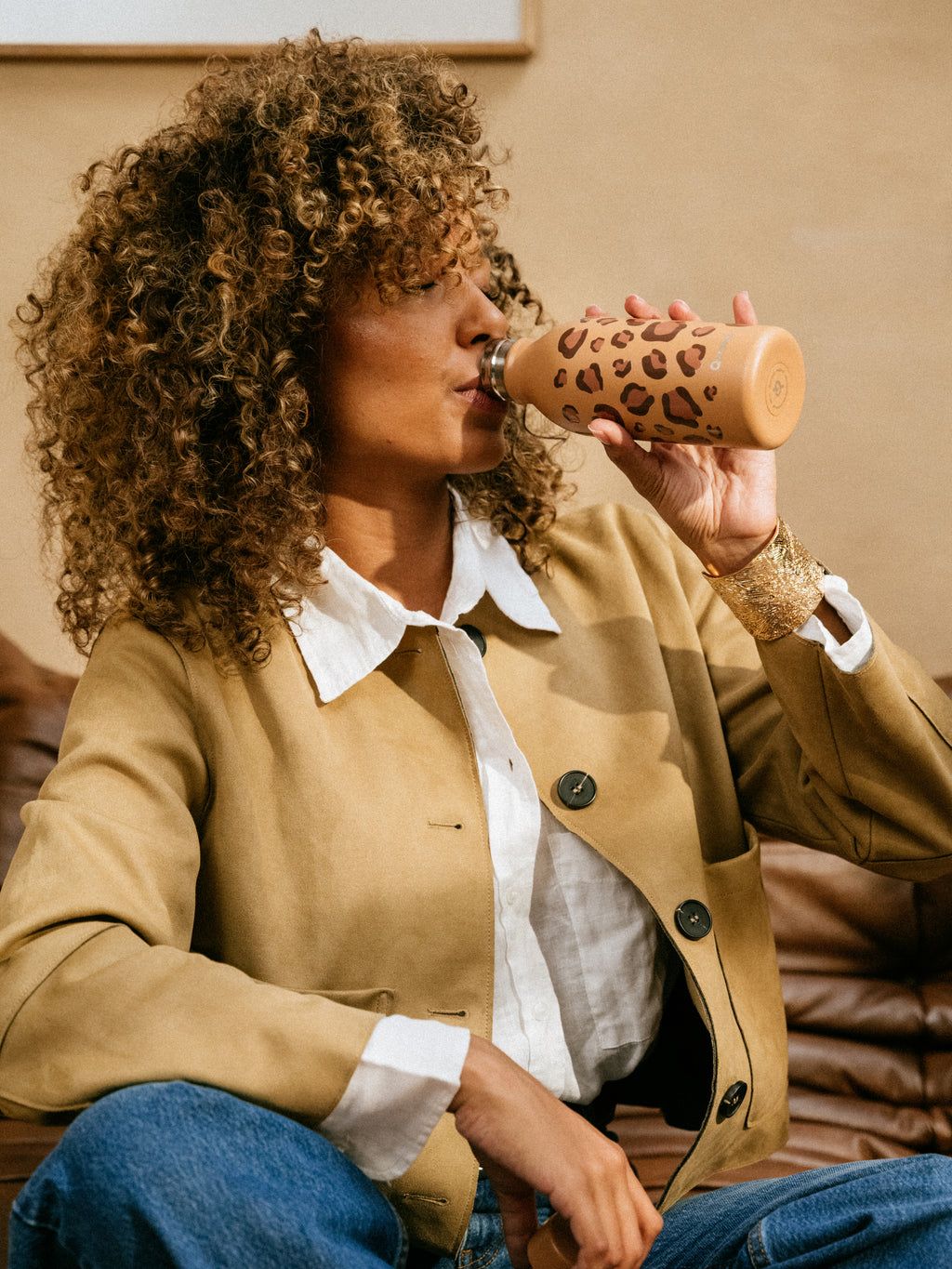 Insulated Bottle - Icon Wild Camel