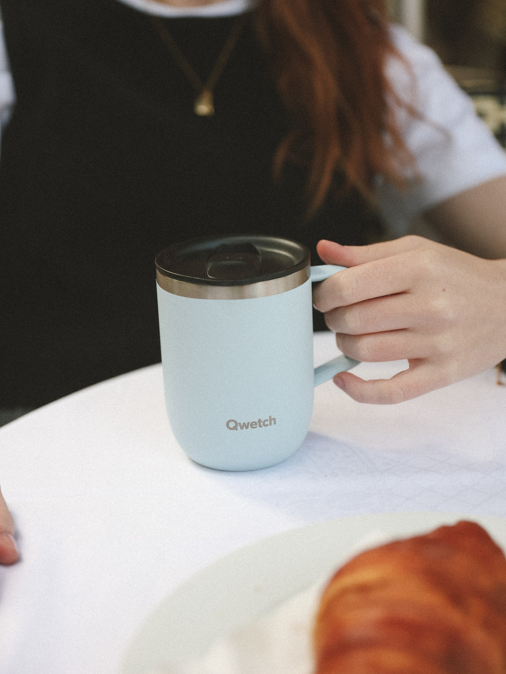Mug isotérmica - Pastel Azul