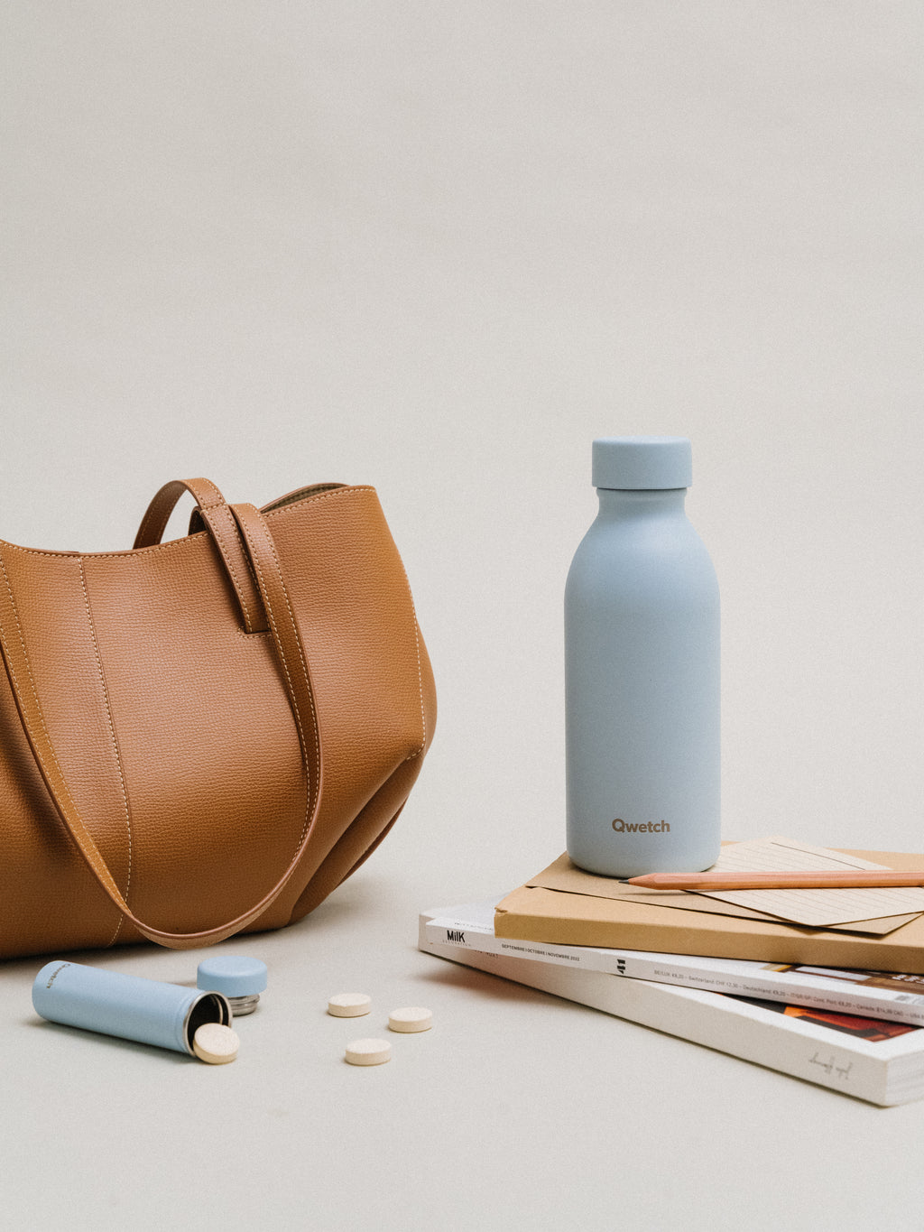 Bouteille isotherme - Icon Pastel Bleu