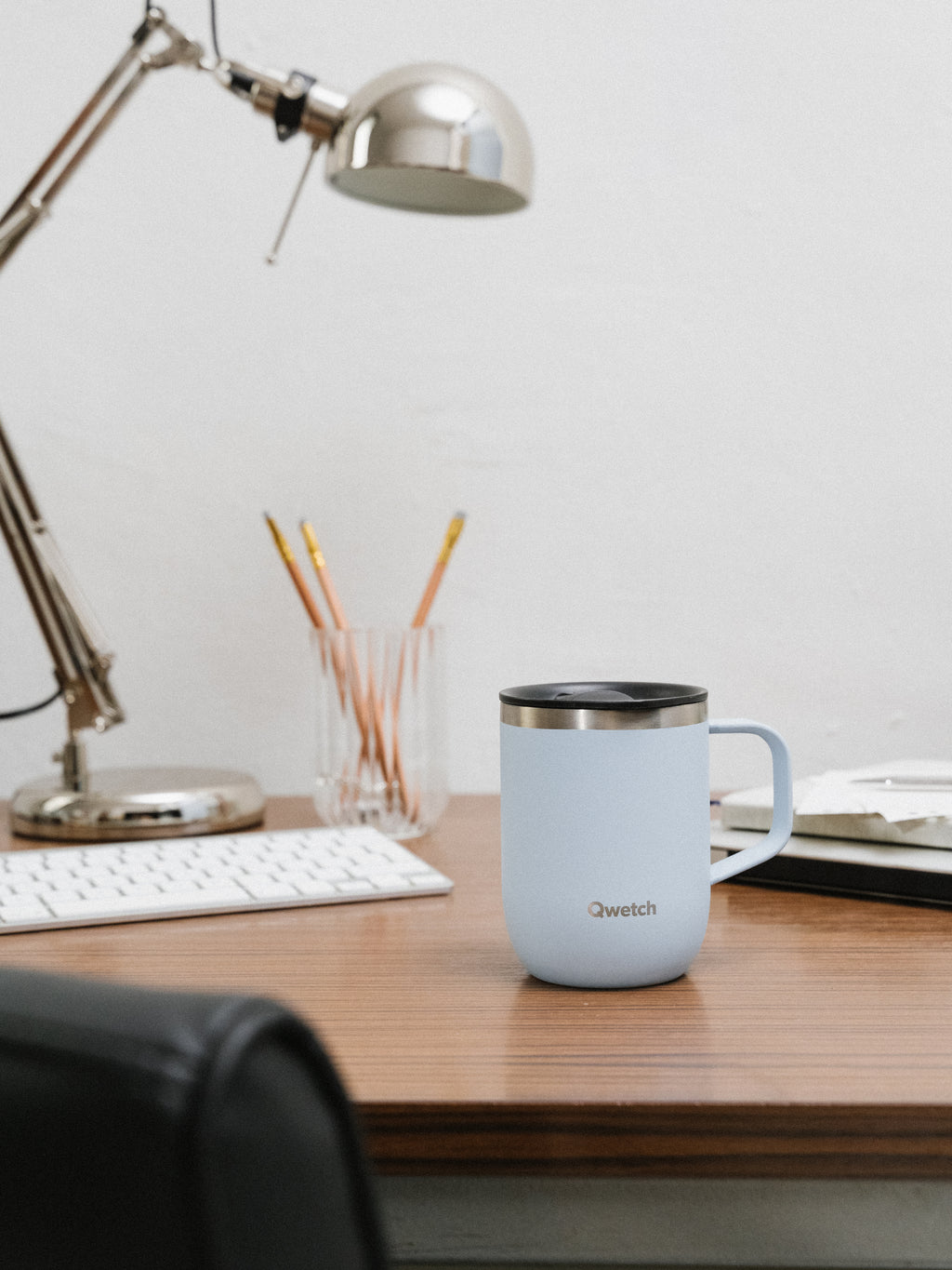 Mug isotérmica - Pastel Azul