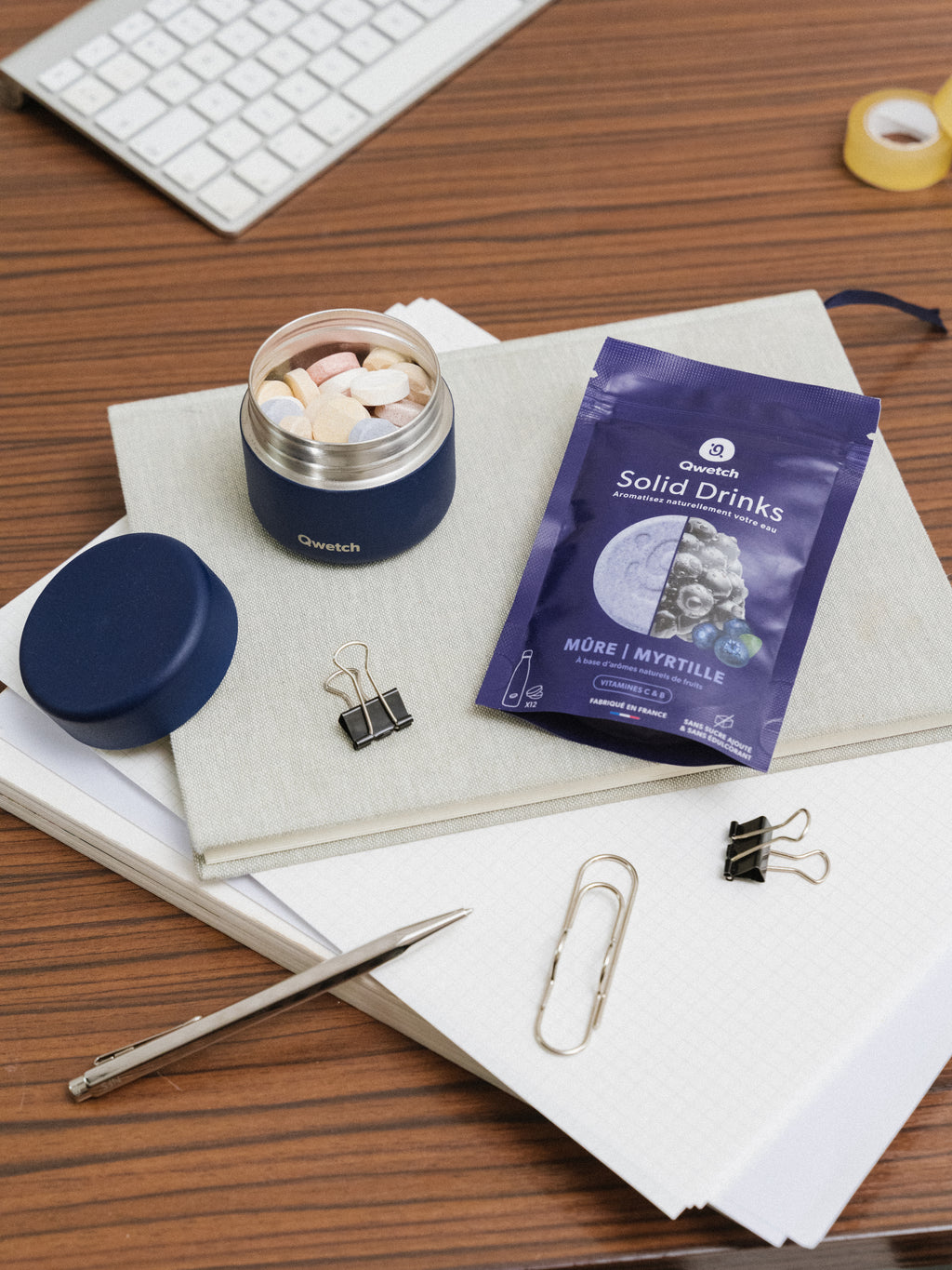 Routine box Solid Drinks - Matt Navy Blue