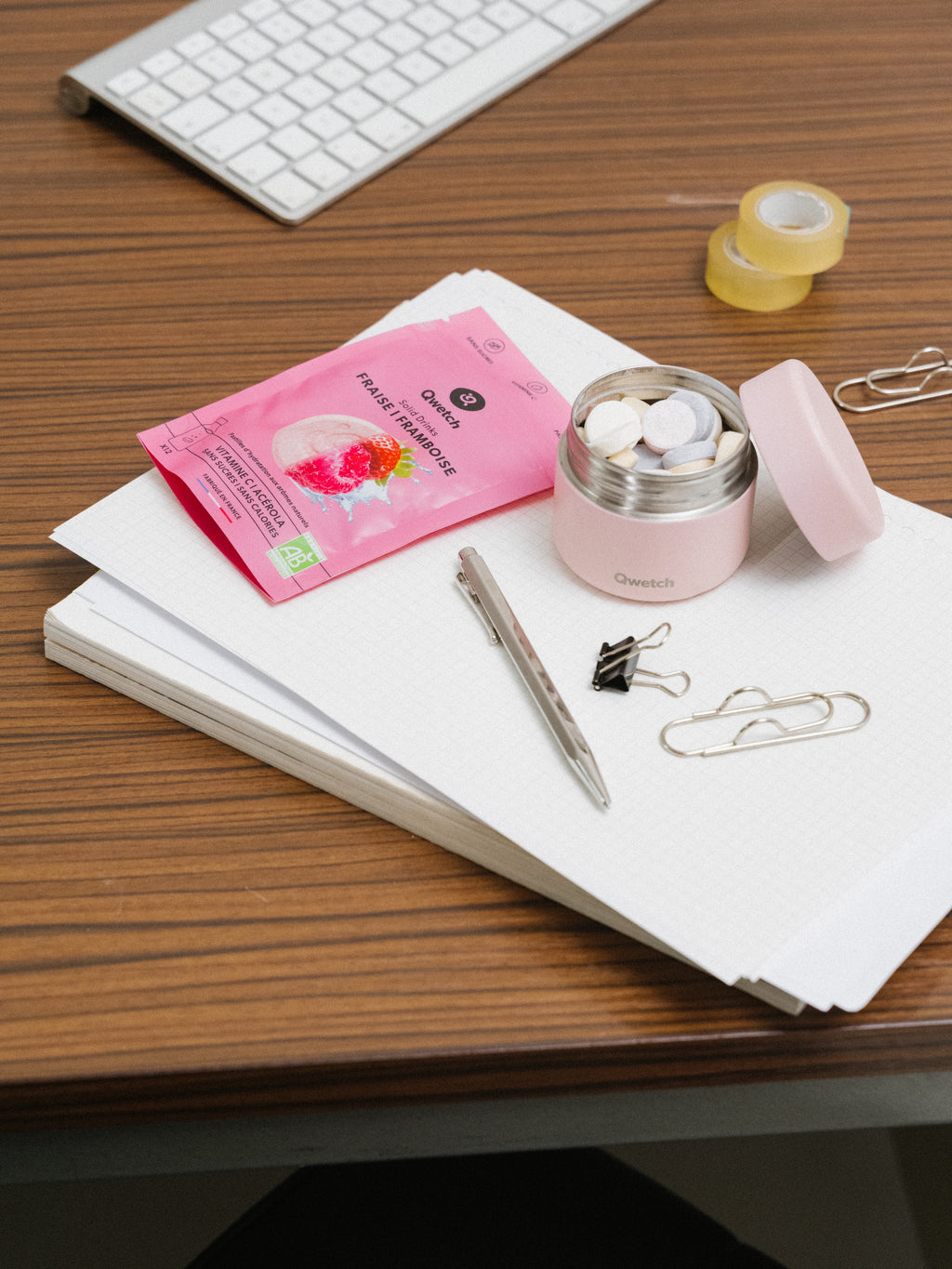 Routine box Solid Drinks - Pastel Pink