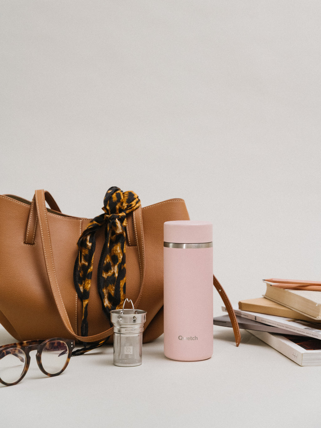 Insulated Teamug - Pastel Pink