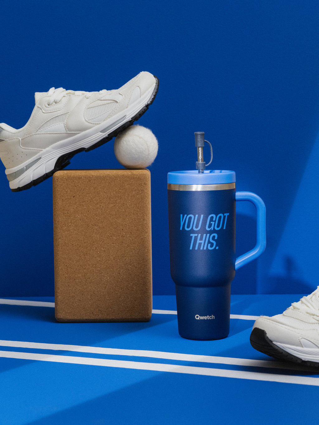 Travel Cup isotérmica - Level up Azul noche