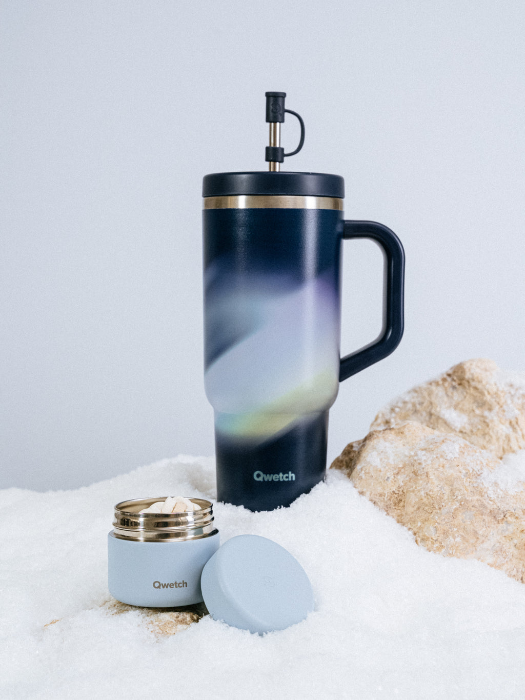 Travel Cup isotherme - Aura Bleu Nuit