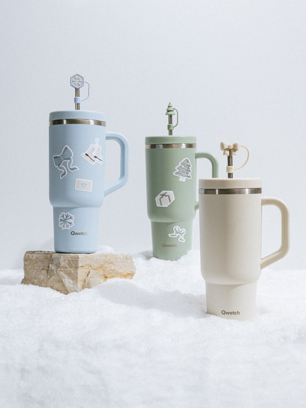 Strohhalm-Aufsätze Knoten - Sand