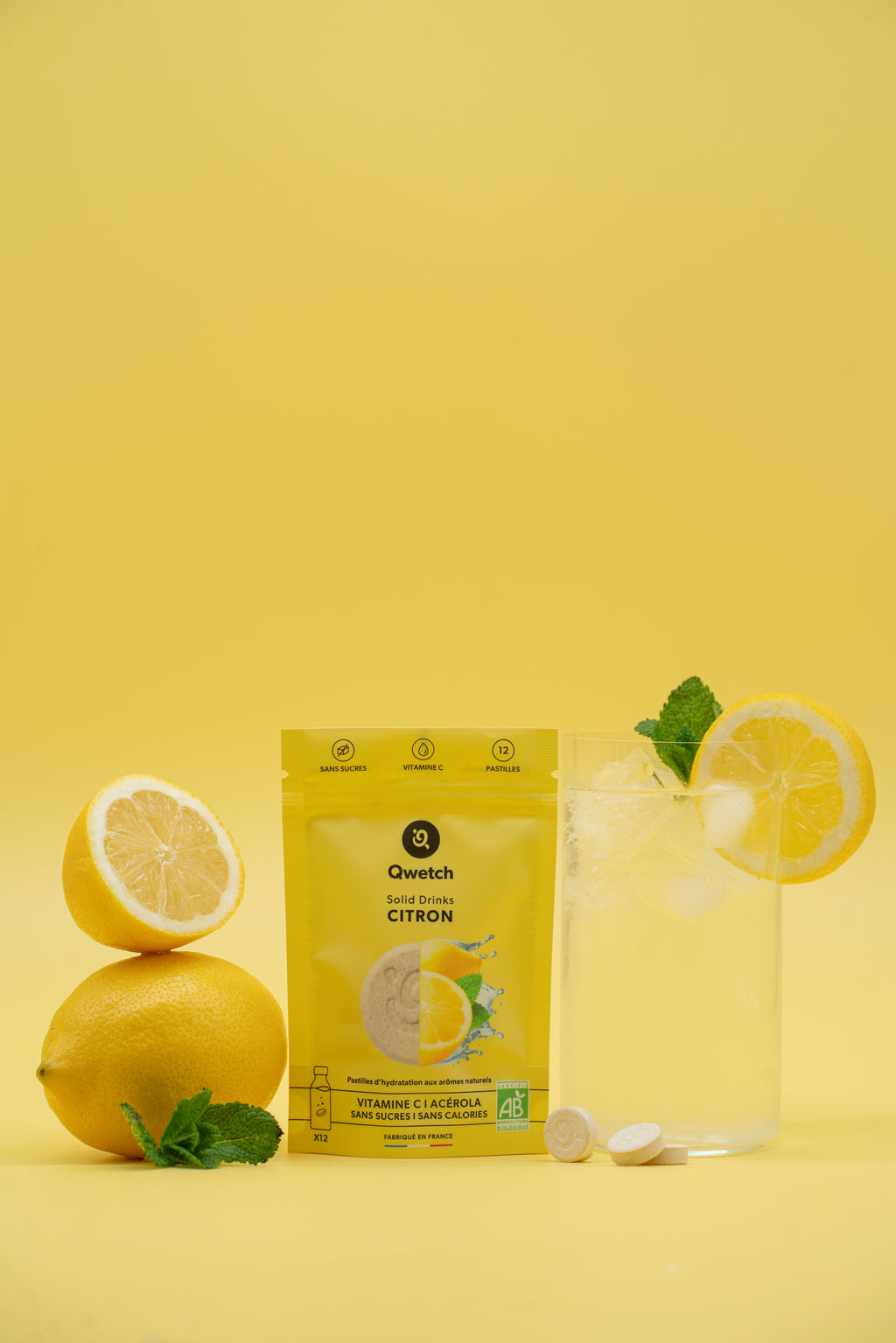 Kit Solid Drinks & Routine Box - Cold Cup Citron