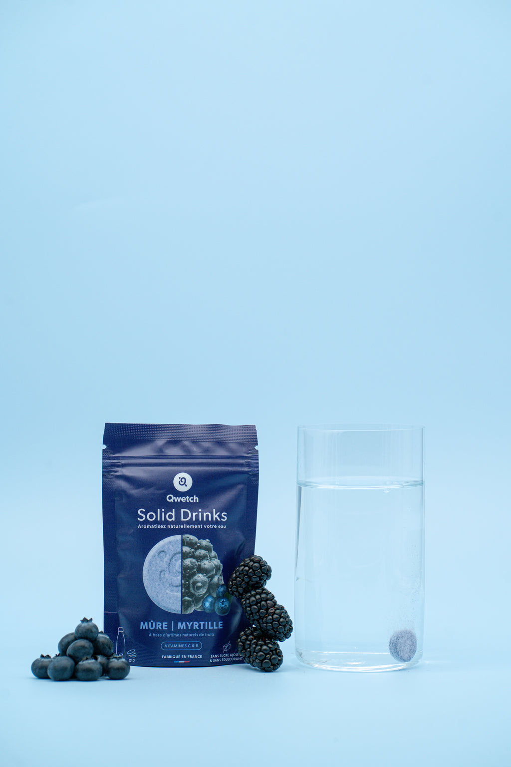 Solid Drinks x3 - Mora y Arándano