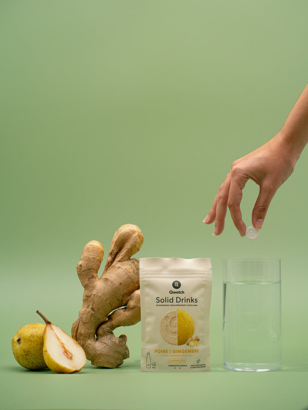 Kit Découverte Solid Drinks - Poire Gingembre & Fruits Exotiques