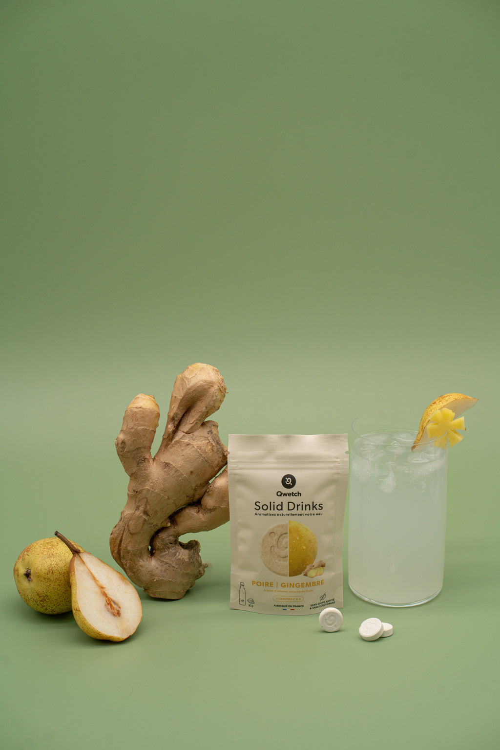 Solid Drinks - Pear Ginger