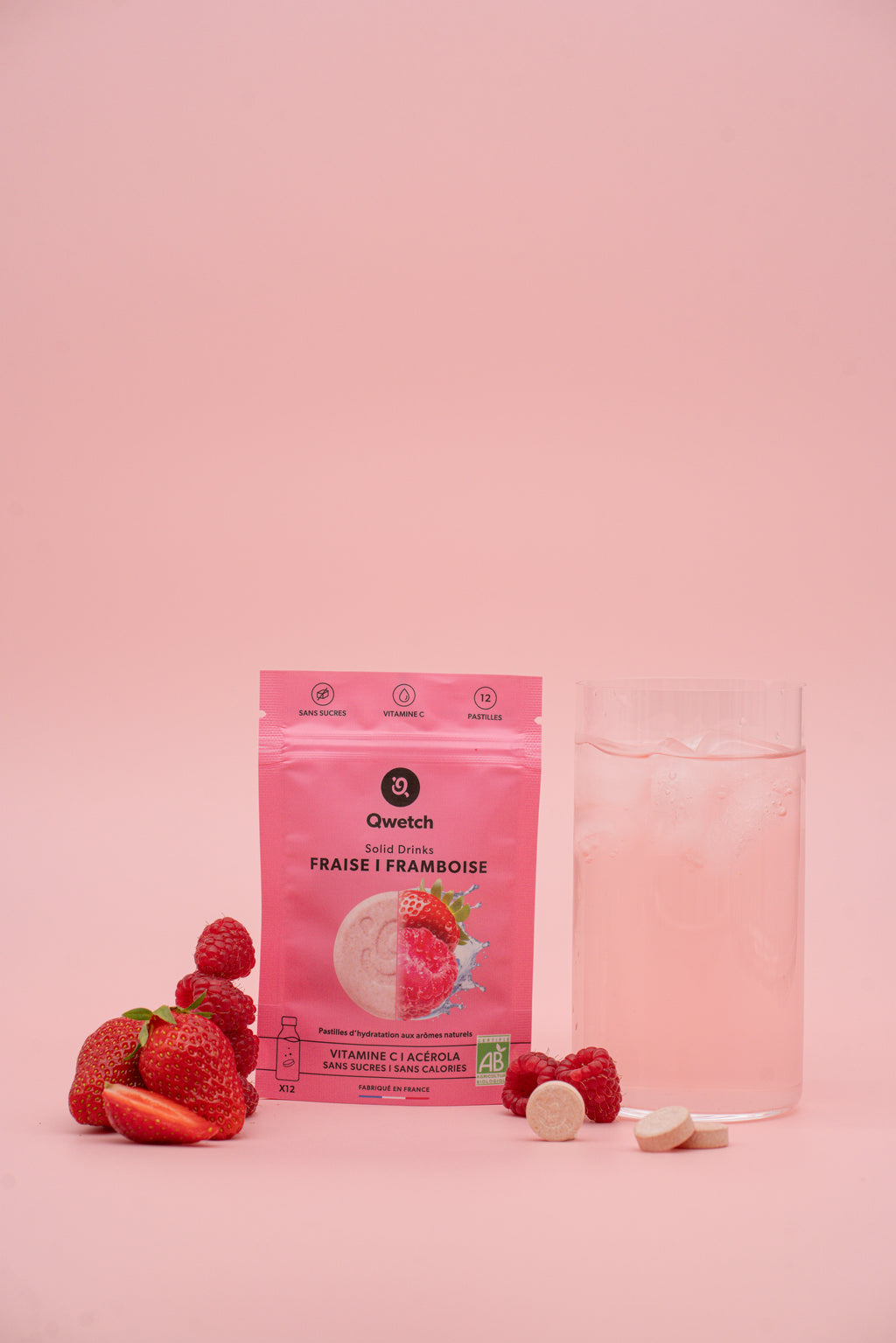 Solid Drinks x3 - Strawberry Raspberry