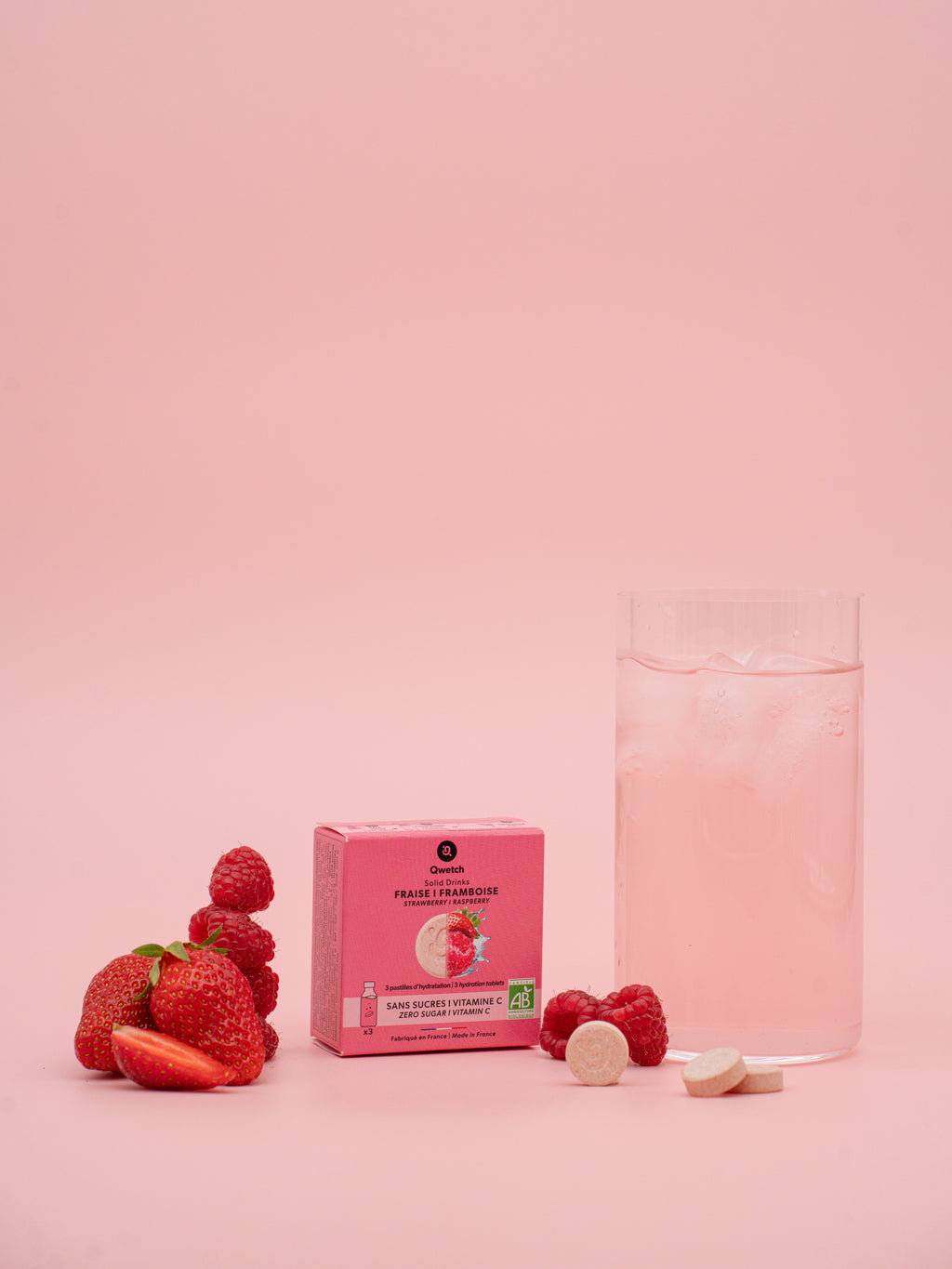 Solid Drinks x3 - Strawberry Raspberry