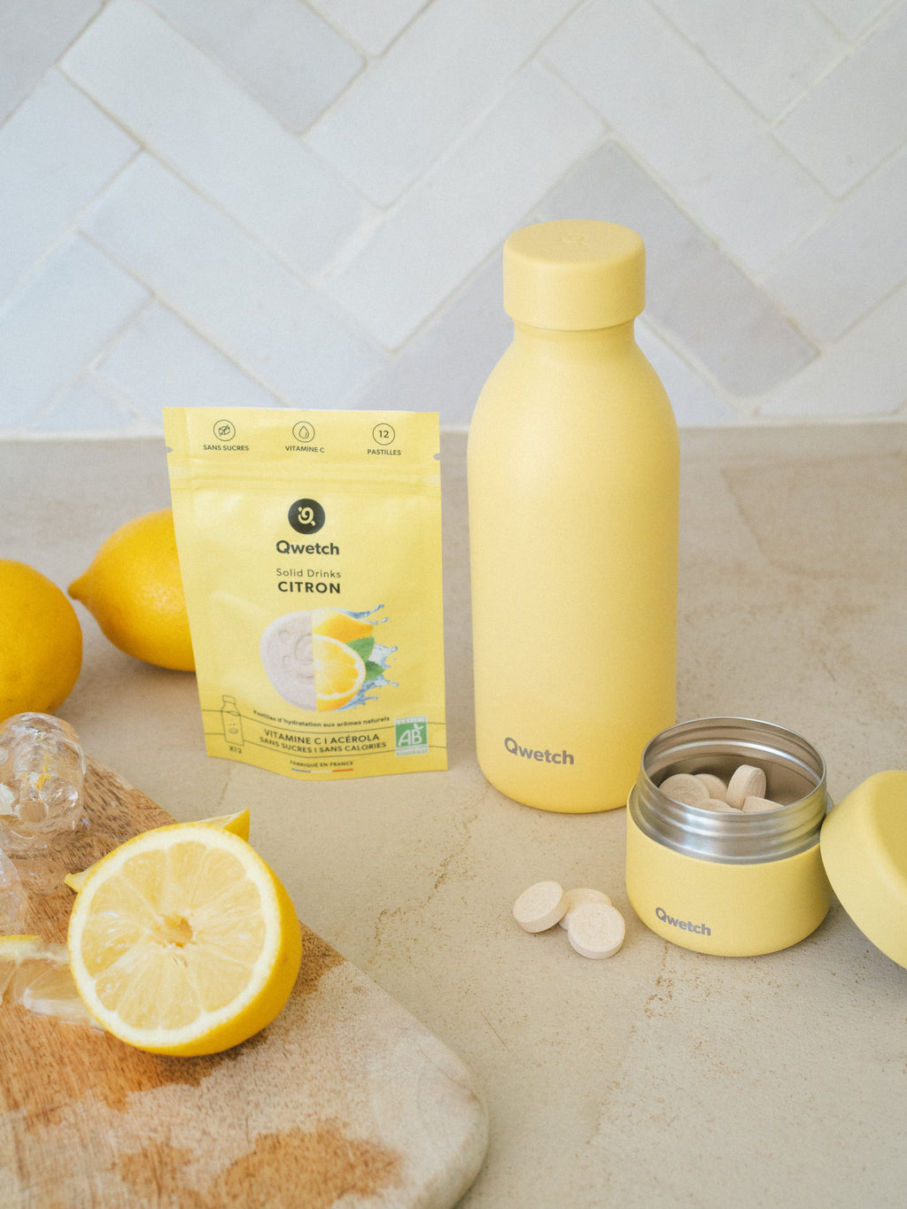 Kit Solid Drinks Citron - Routine Box Citron