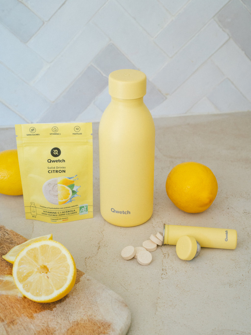 Tube pour Solid Drinks - Pocket Tube Citron