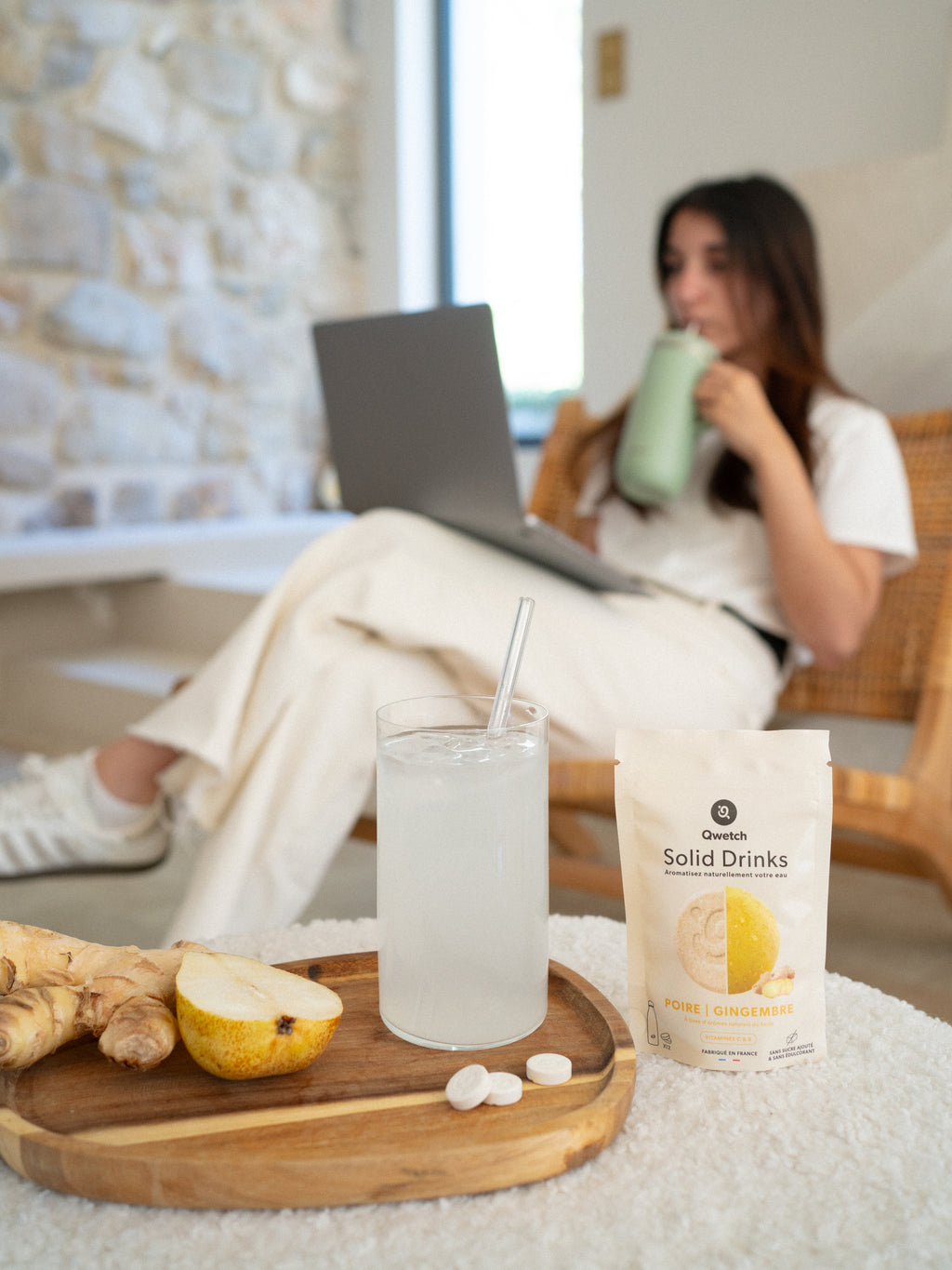 Solid Drinks - Poire Gingembre