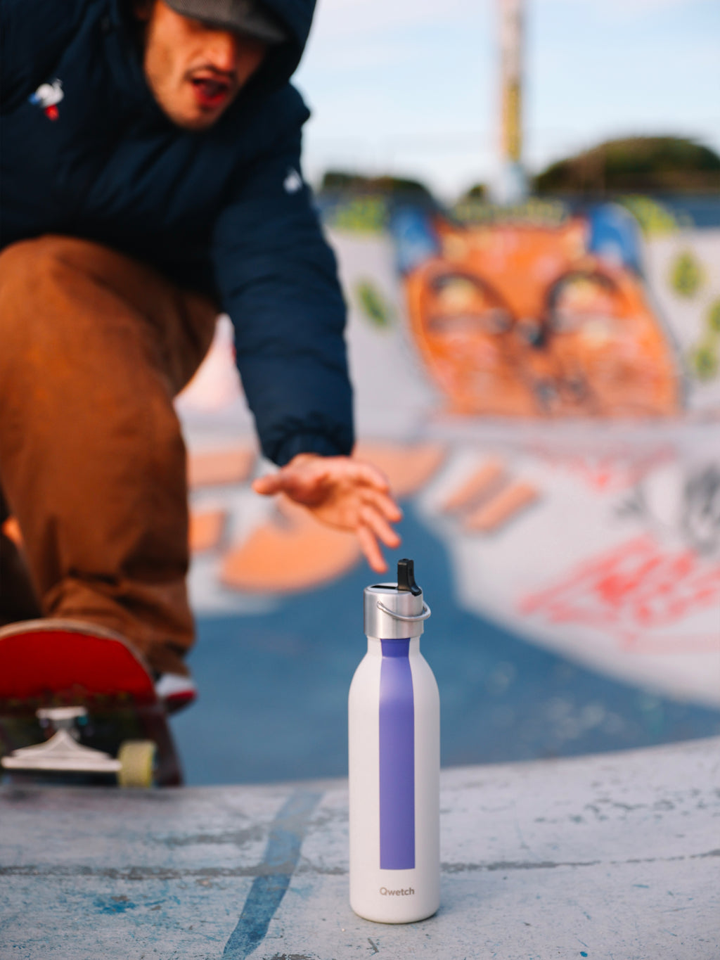 Insulated Bottle - Serie Sport Grey