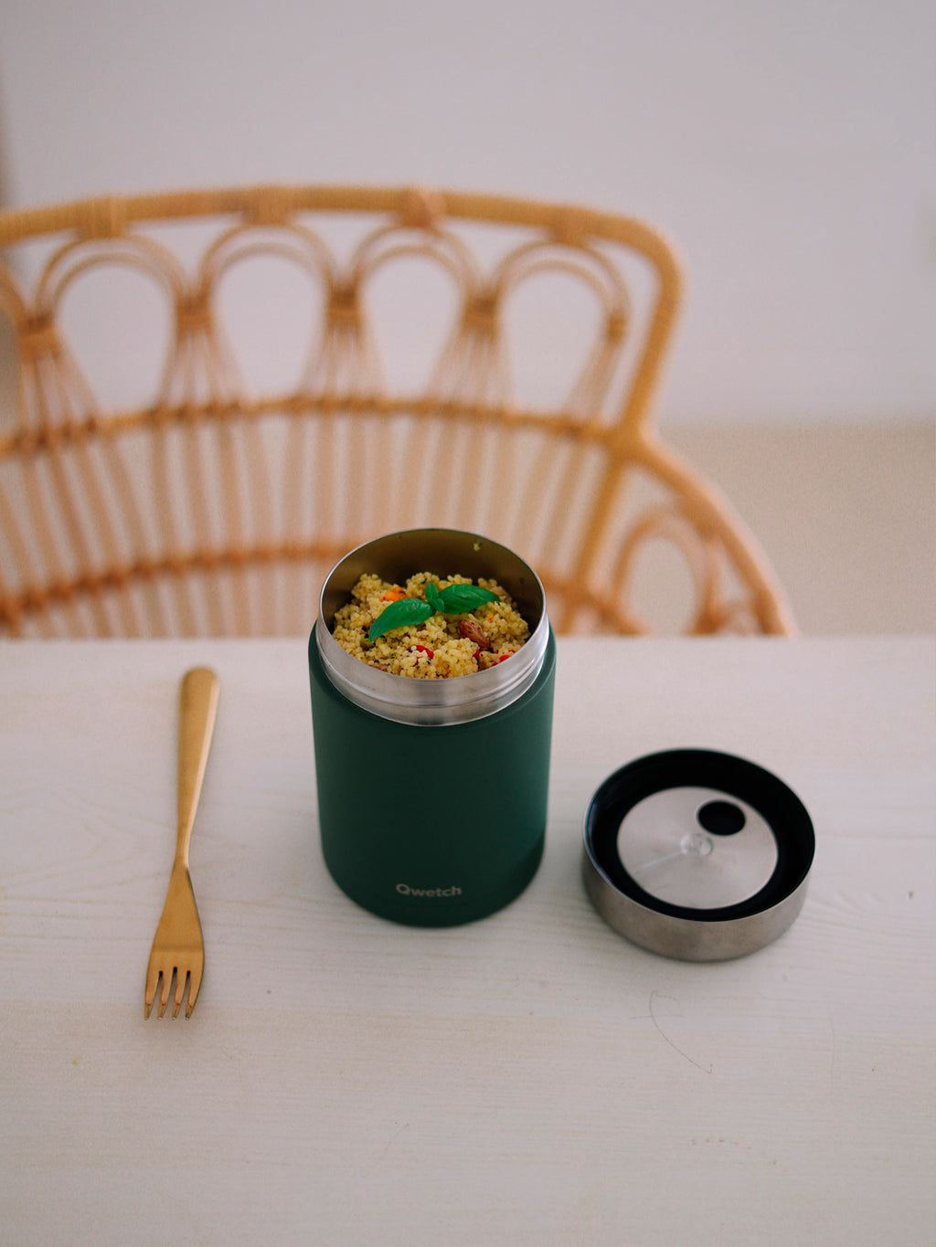 Lunchbox isotérmica - Granite Caqui