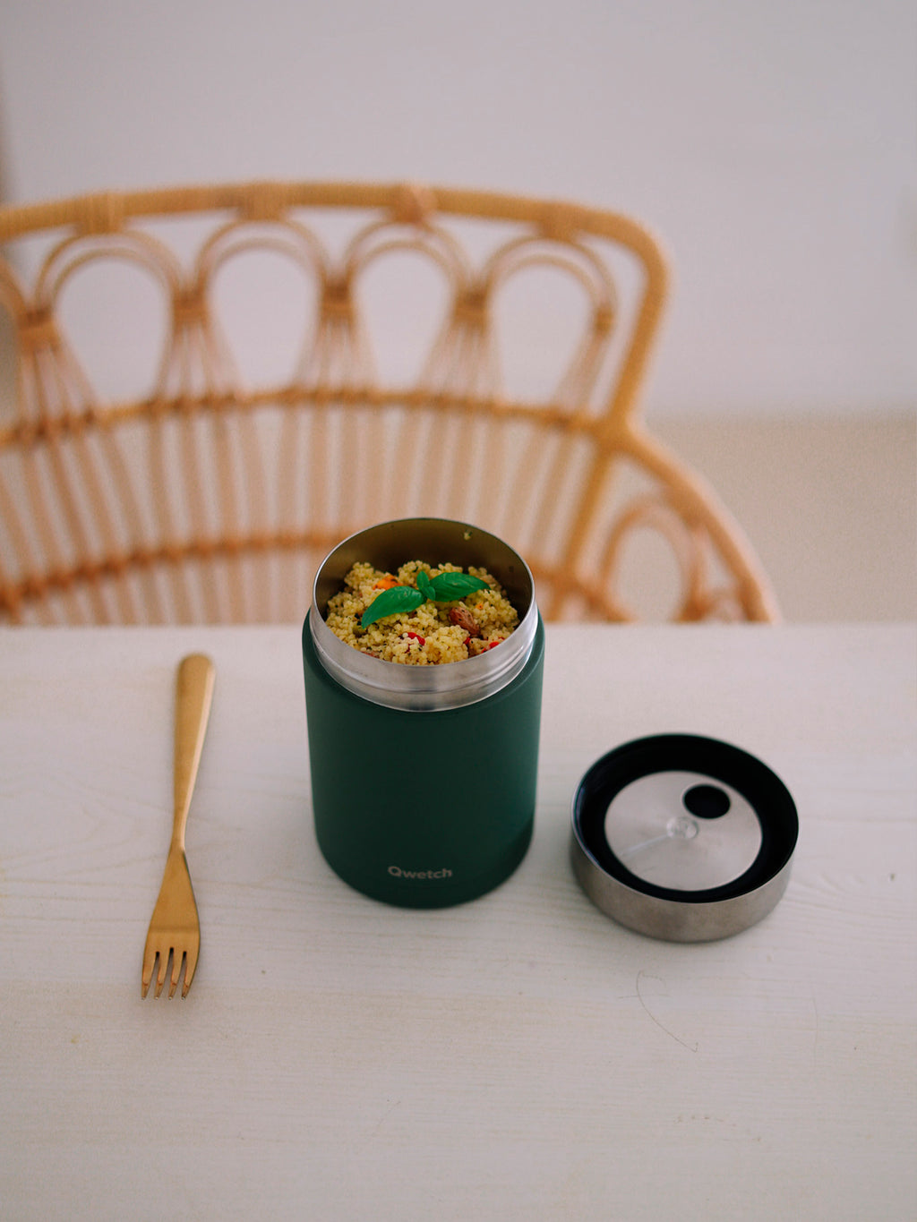 Insulated Lunchbox - Granite Caqui