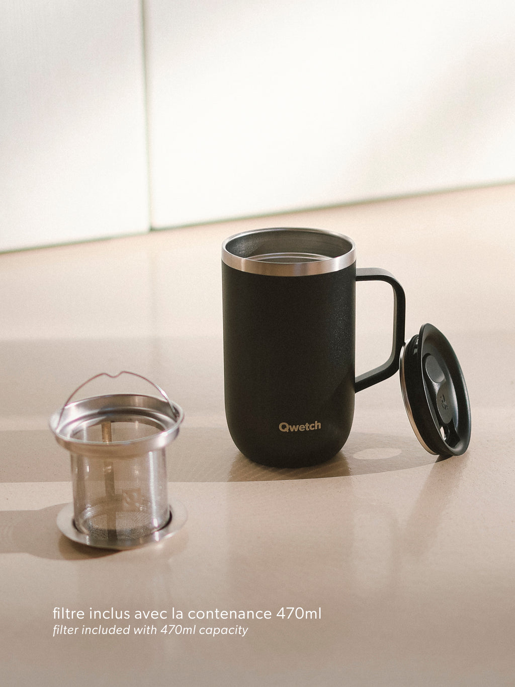 Insulated Teapot - Matt Black