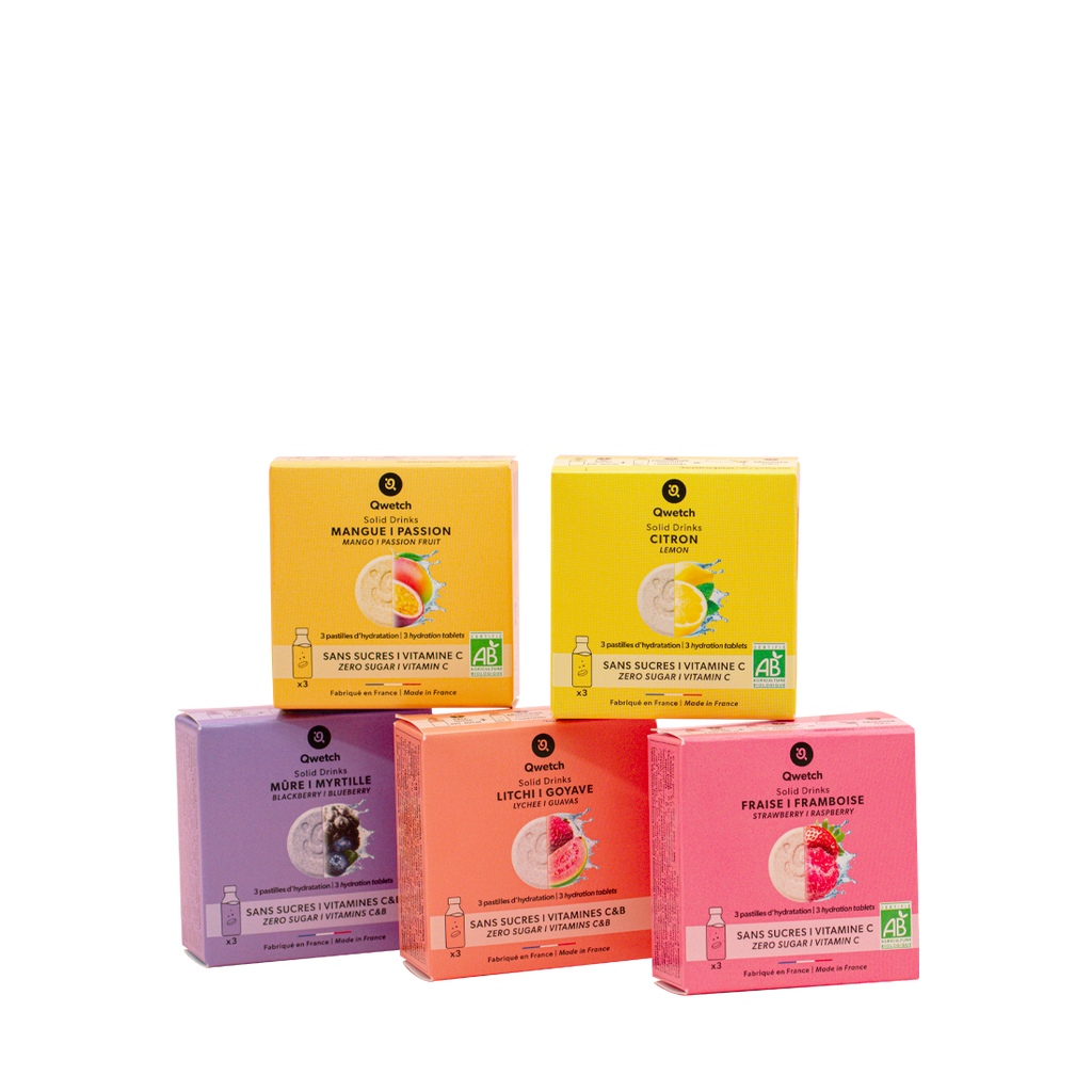 Kit Découverte Solid Drinks x3 - 5 saveurs