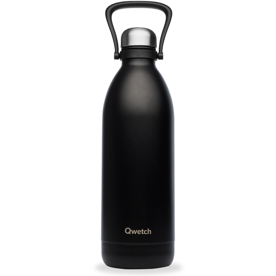 Insulated Bottle - Titan Matt Black Re-Love
