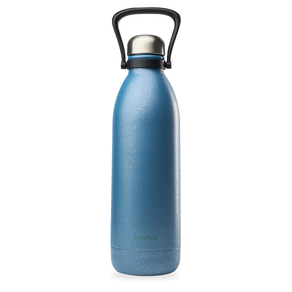 Bouteille isotherme - Titan Roc Métal Bleu