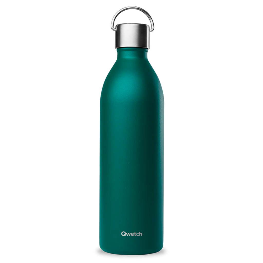 Isotherme Flasche - Active Grün Smaragd Re-Love