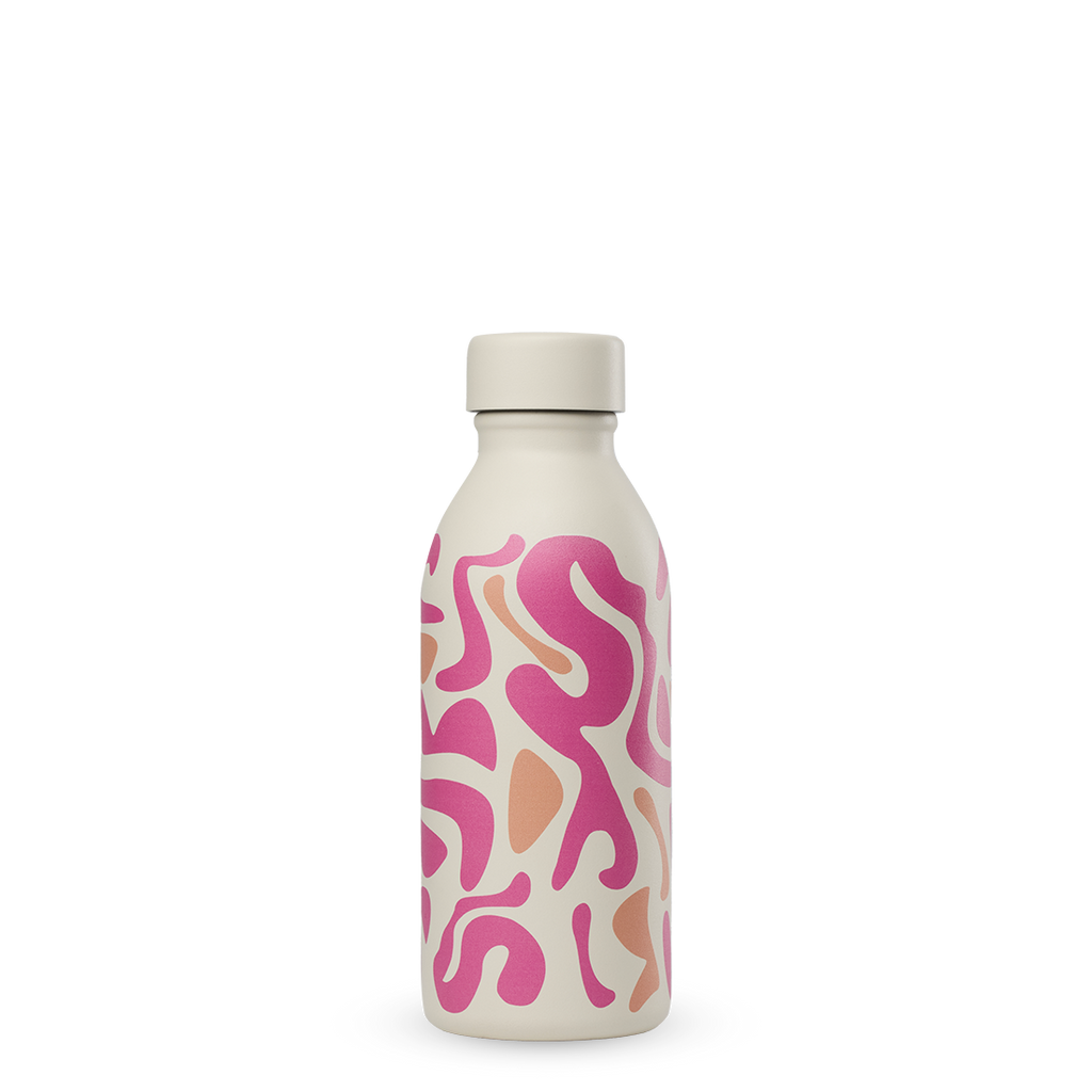 Insulated Bottle - Icon Waves Sand