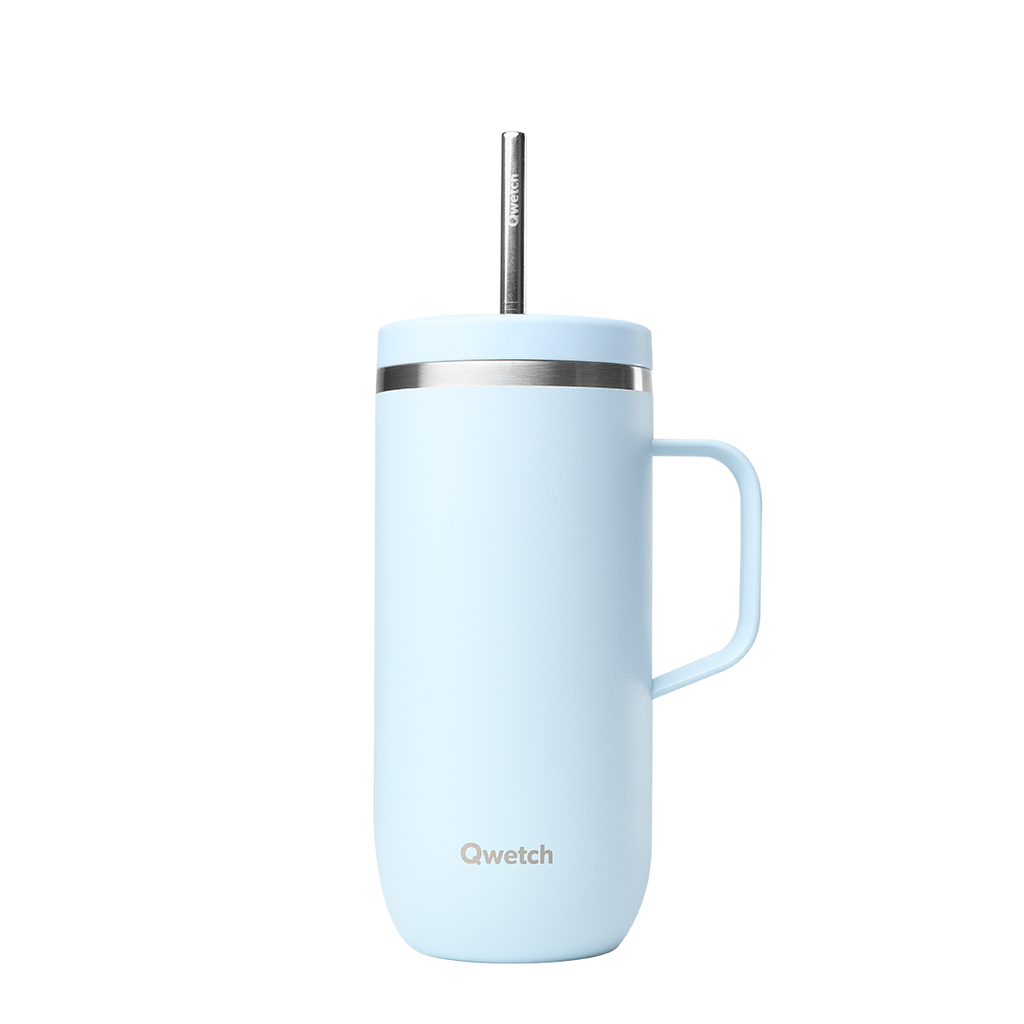 Cold Cup isotherme avec Anse - Pastel Bleu