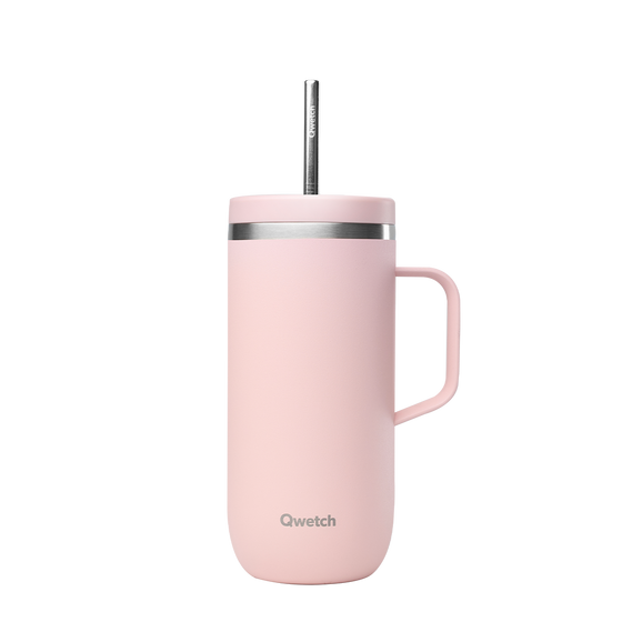 Cold Cup mit Henkel - Pastel Rosa