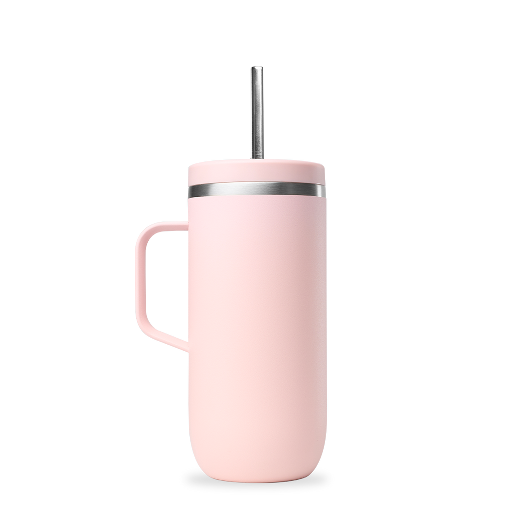 Isotherme Cold Cup mit Henkel - Pastel Rosa
