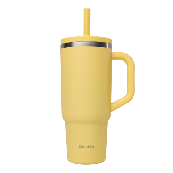 Travel Cup isotherme bouchon étanche - Pastel Citron
