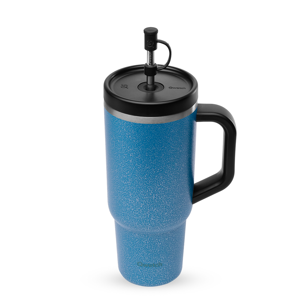 Travel Cup isotherme - Roc Métal Bleu