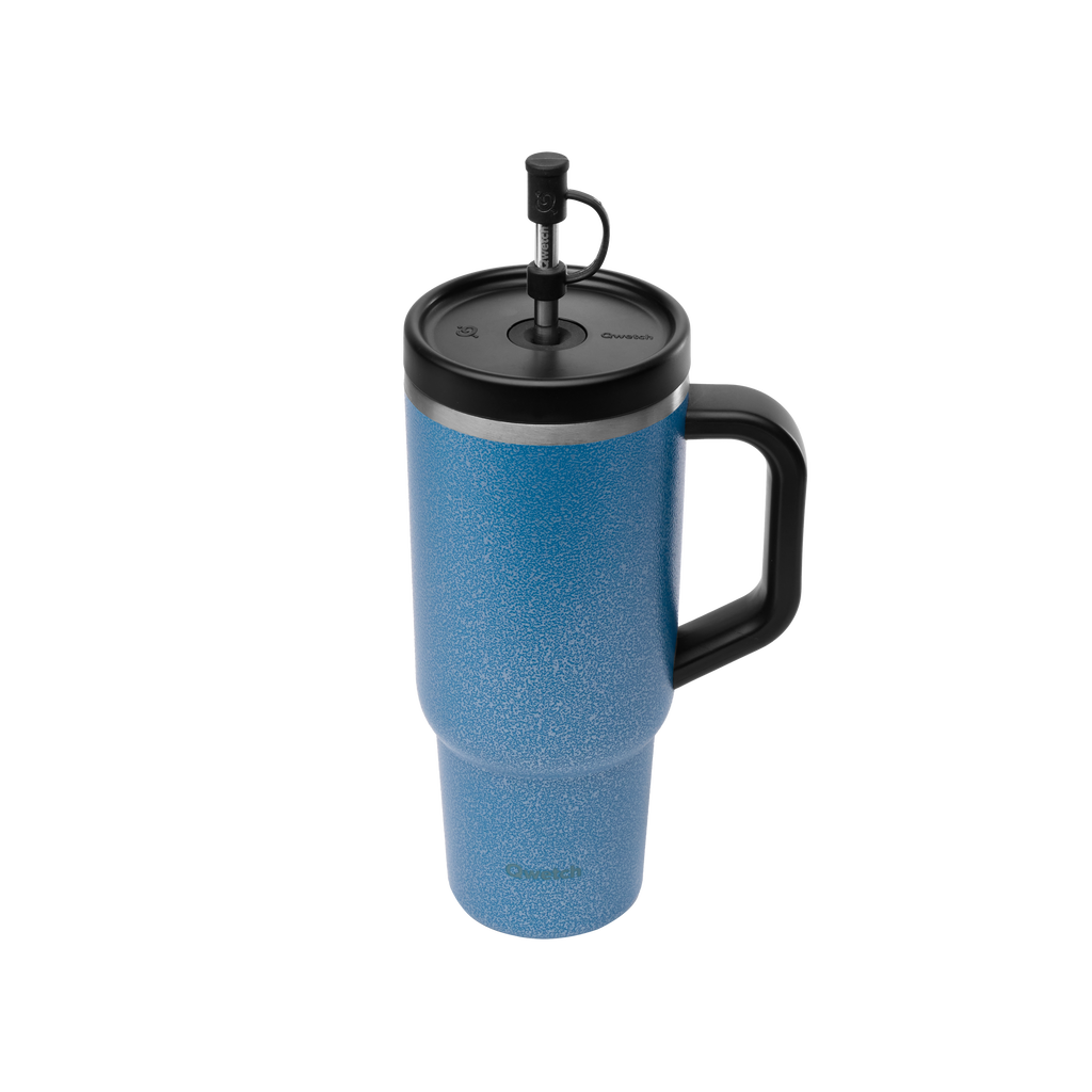 Insulated Travel Cup - Roc Blue Metal