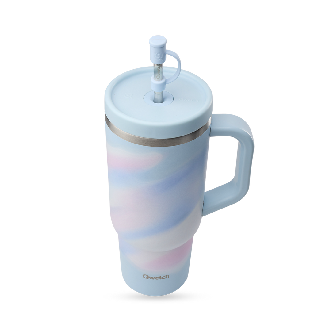 Travel Cup isotherme - Aura Pastel Bleu