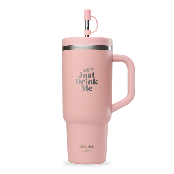 Travel Cup isotérmica x Juste Zoé - Pastel Rosa